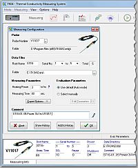 TK04-Software: Mess-Konfiguration